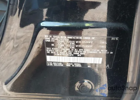 2015 Toyota Rav4 Xle from USA, damaged, VIN 2T3WFREV8FW165879